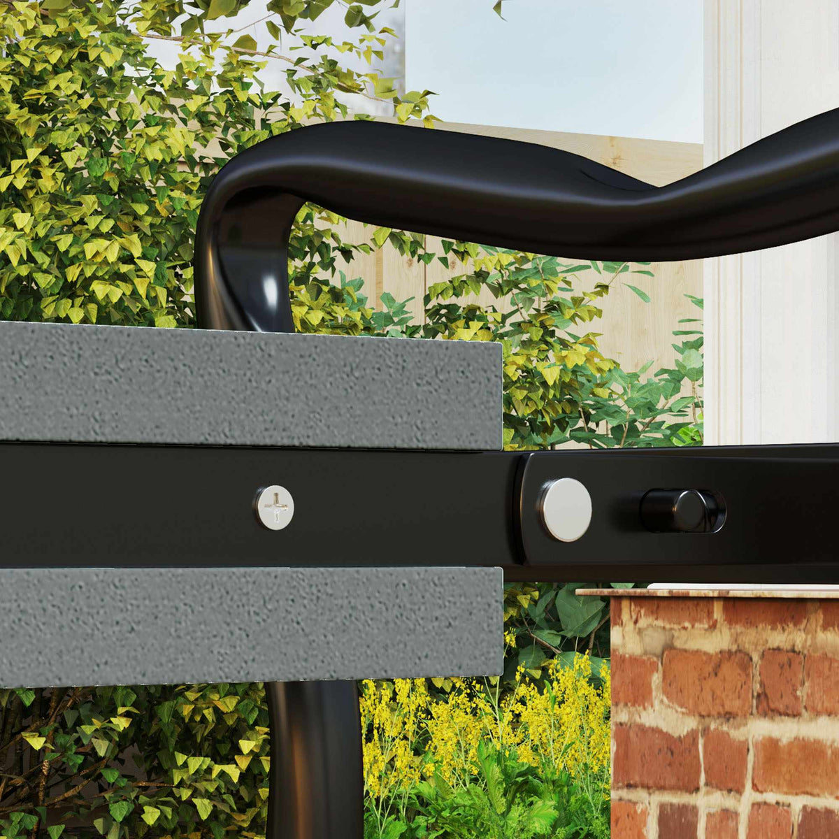 Garden Kneeler and Seat with Tool Pouches, Foldable, 150kg Capacity