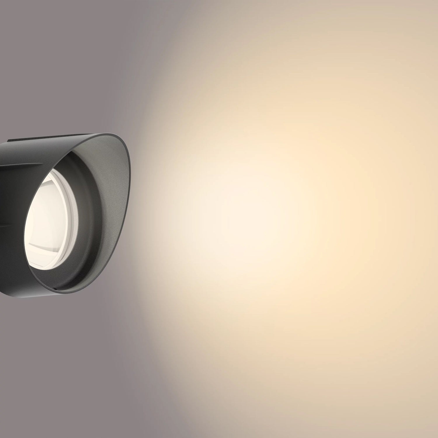 GardenLink Spotlight warm white 600 lm Black