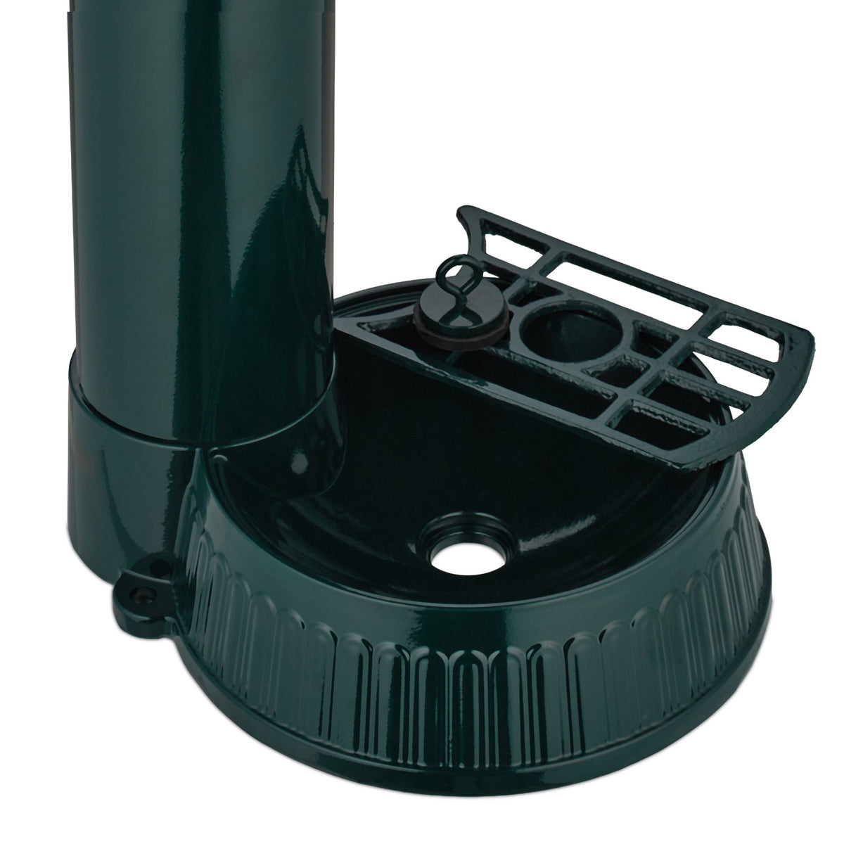 Garden Standing Fountain, 83 cm – Tap, Basin, Hose Holder