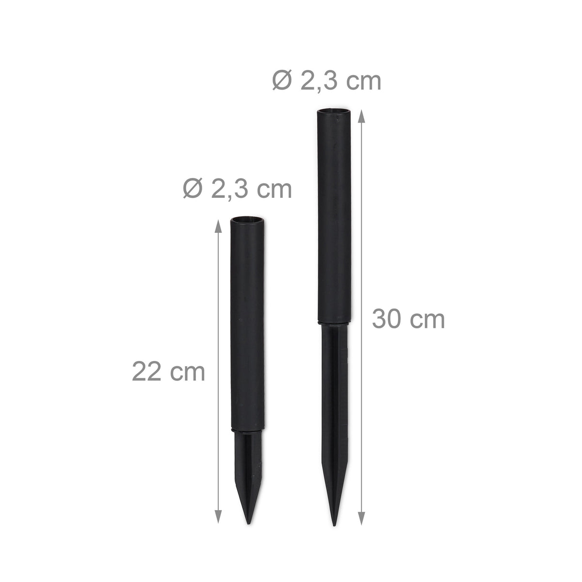 Garden Torch Solar Set of 2