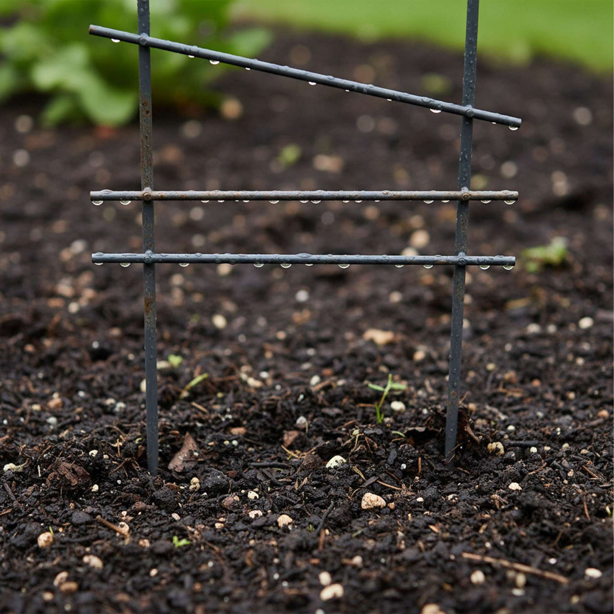 Garden Trellis Set, 8 Metal Supports for Climbing Plants