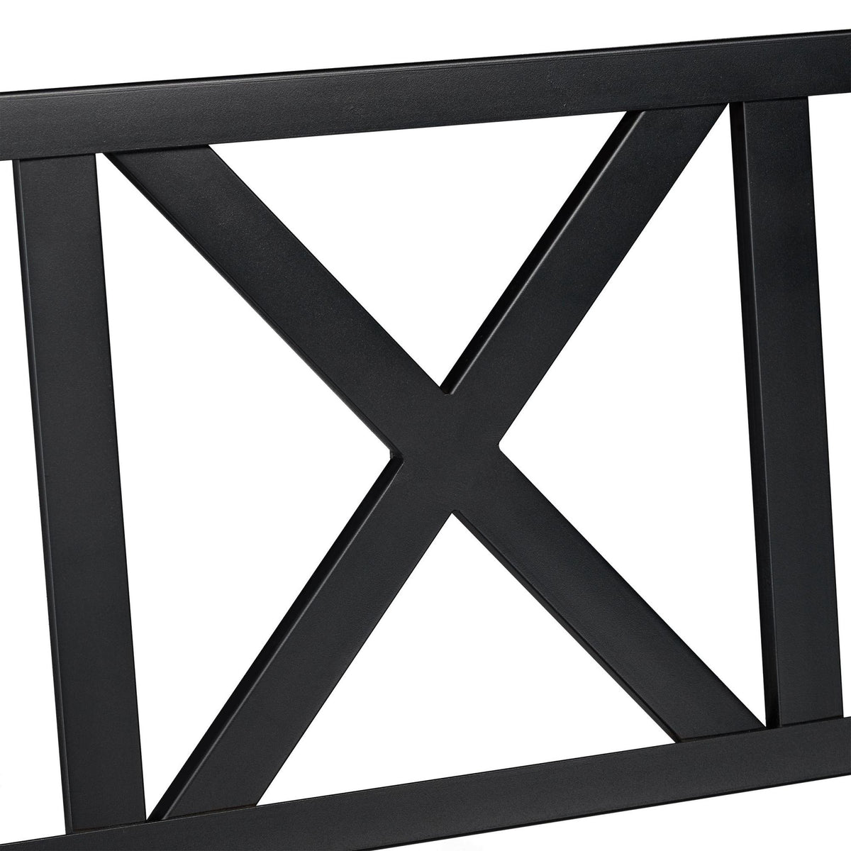 Garden bench metal