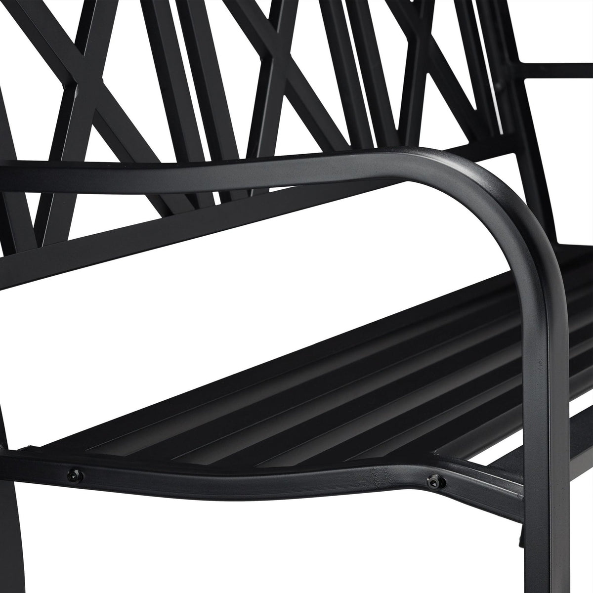 Garden bench metal