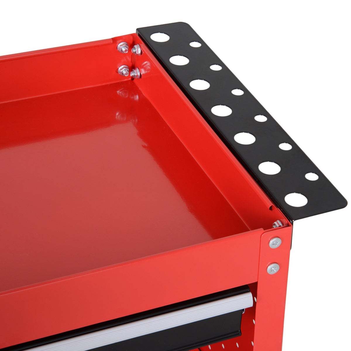 Garden bench with a load capacity of 60 kg, red, weatherproof and stable, ideal for the garden and terrace