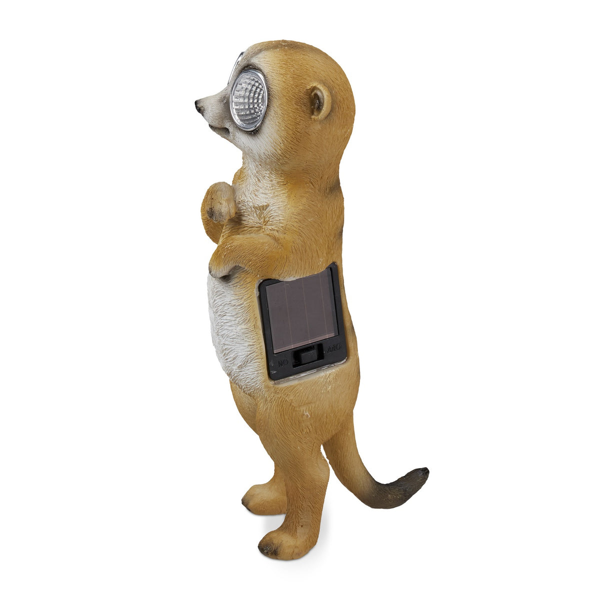 Garden figure Meerkat with sun eyes