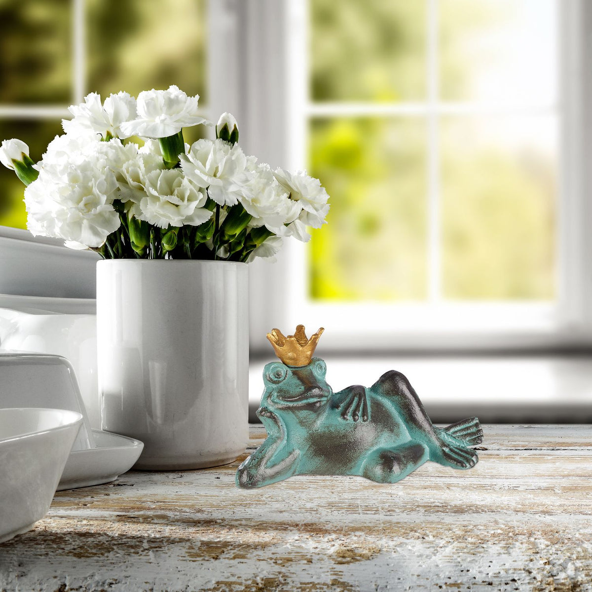 Garden figurine The Frog Prince