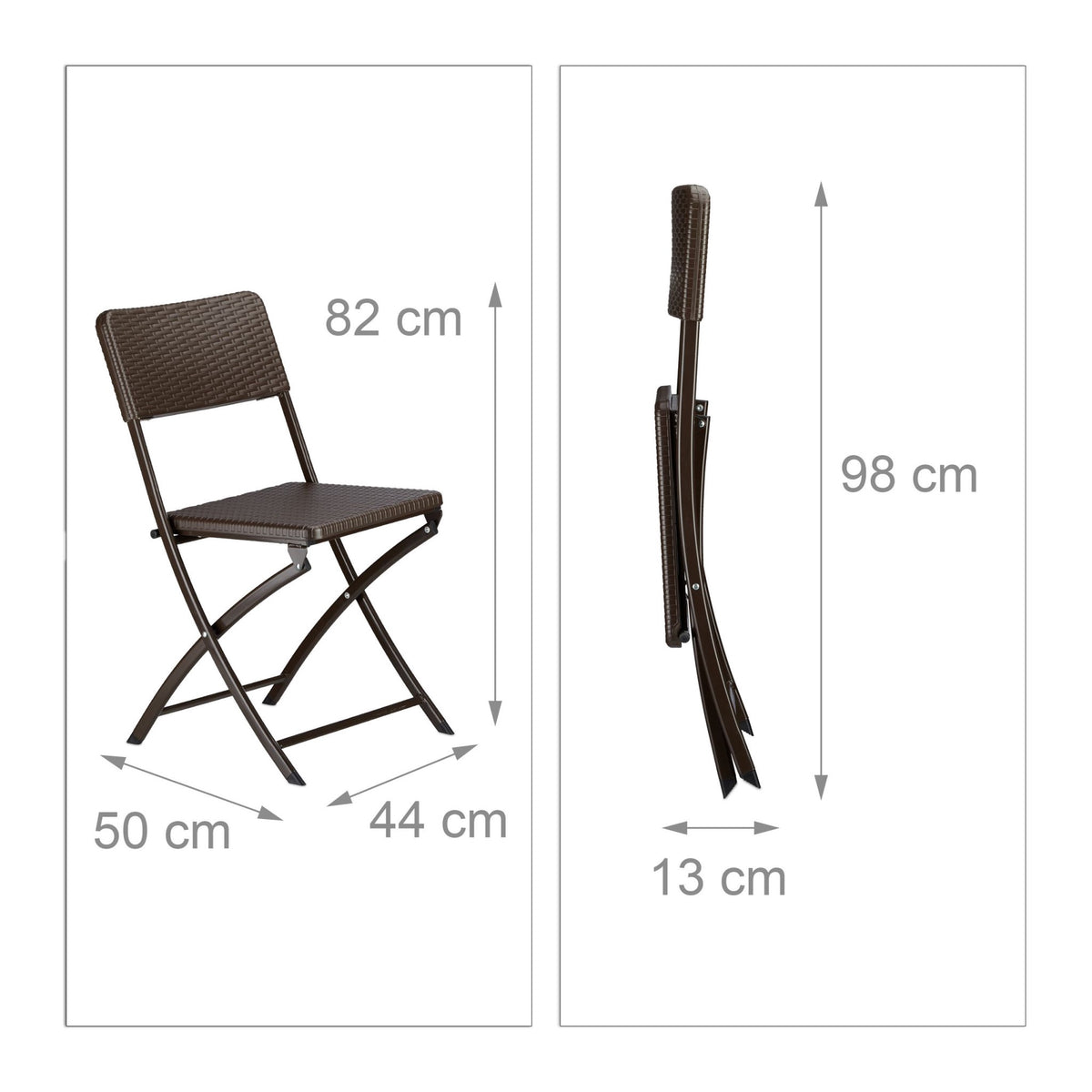 Garden furniture set BASTIAN in 3 parts