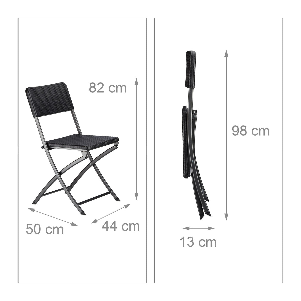 Garden furniture set BASTIAN in 3 parts