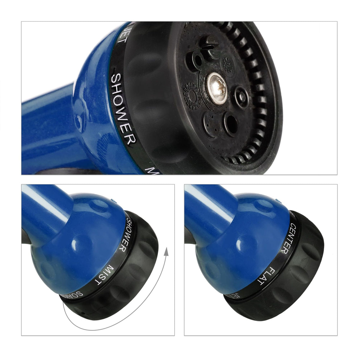 Garden hose with spray gun 10 m