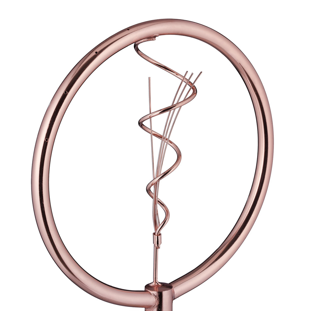 Garden sprinklers with spiral