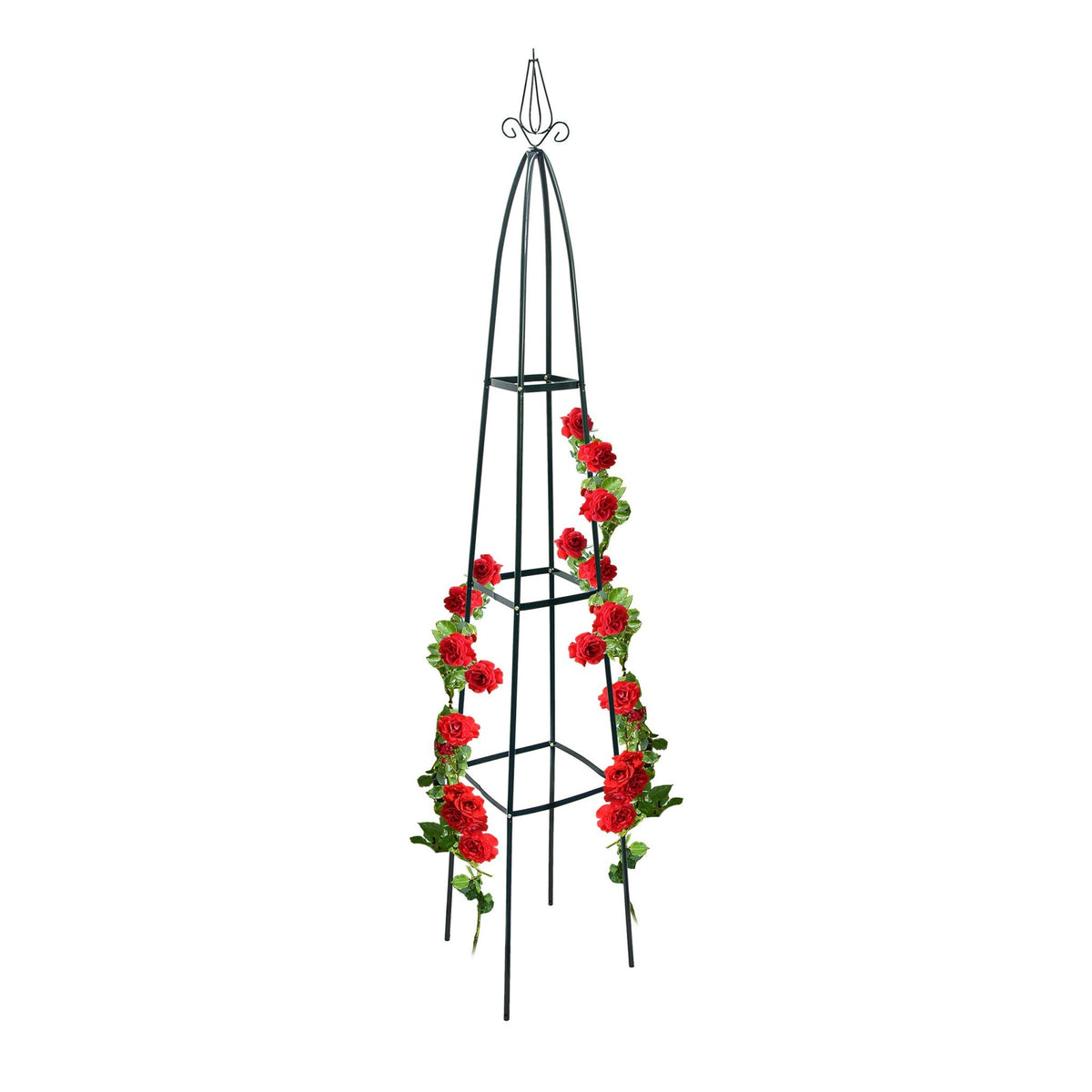 Garden trellis metal with lace