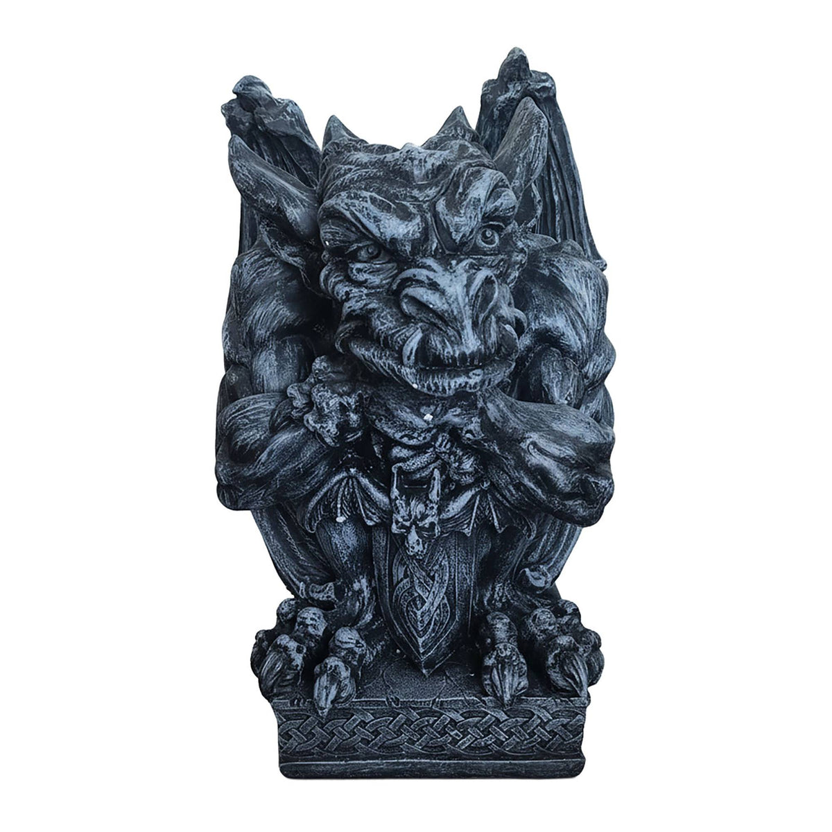 Gargoyle Garden Ornament, Weather-Resistant Polyresin