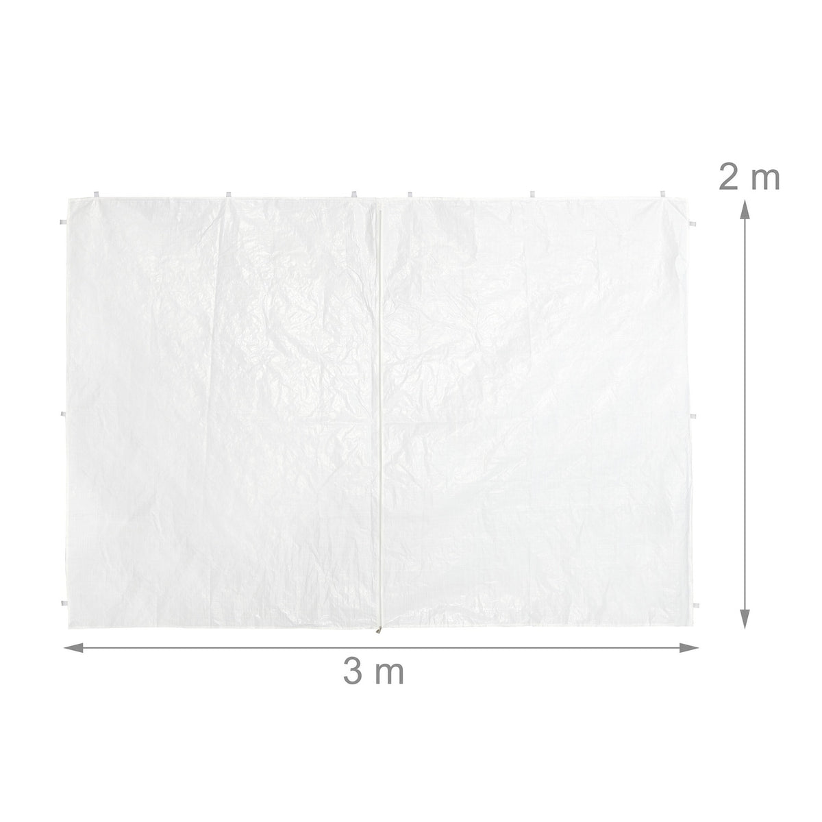 Gazebo Side Panels, 6x, 3x6m, Waterproof PE Fabric