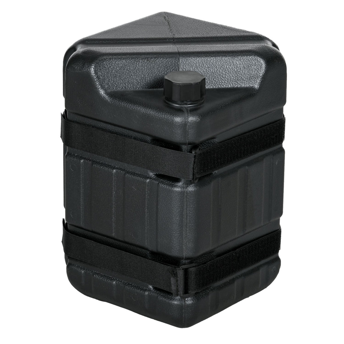 Gazebo Weights Set Of 4 Feet Water/Sand Fillable Hdpe Black