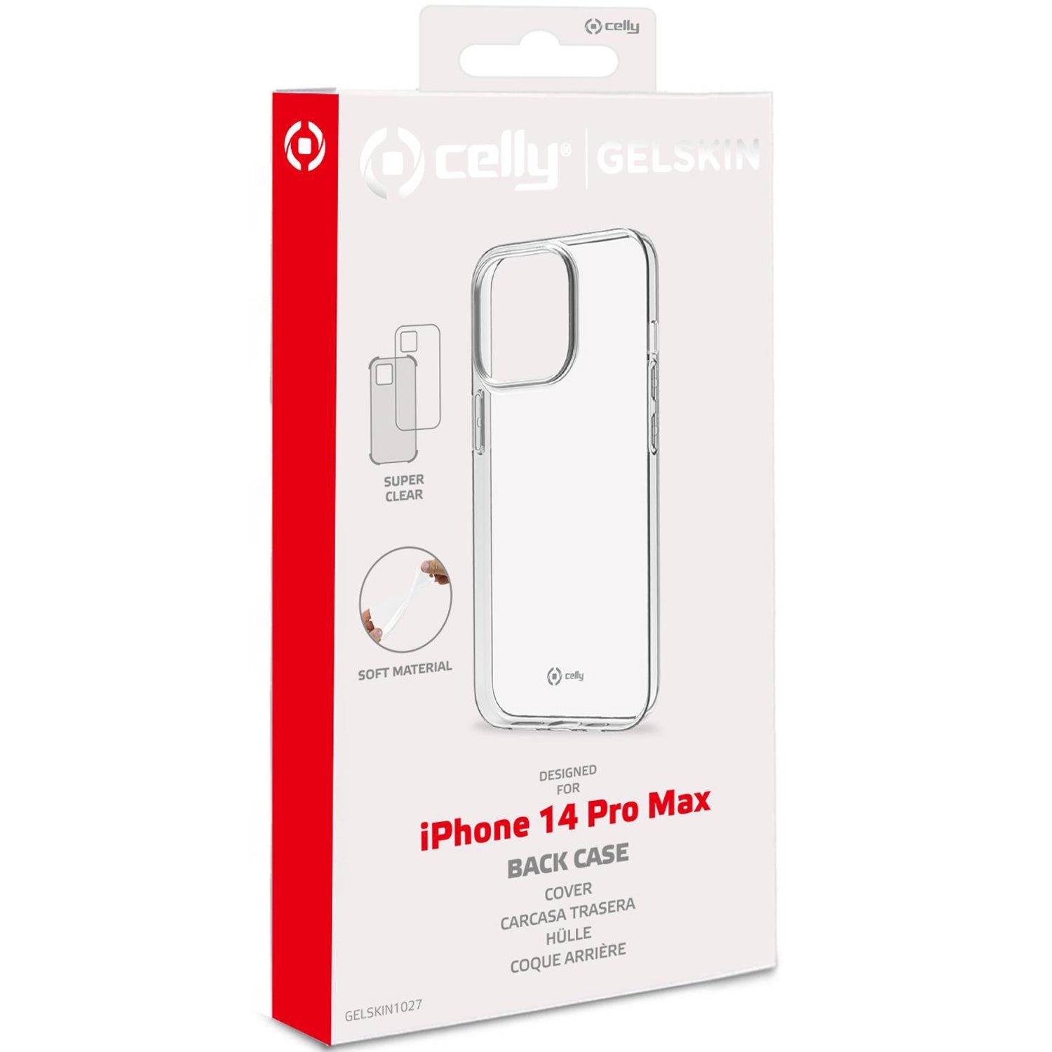 Gelskin TPU Cover iPhone 14 Pro Max Transp