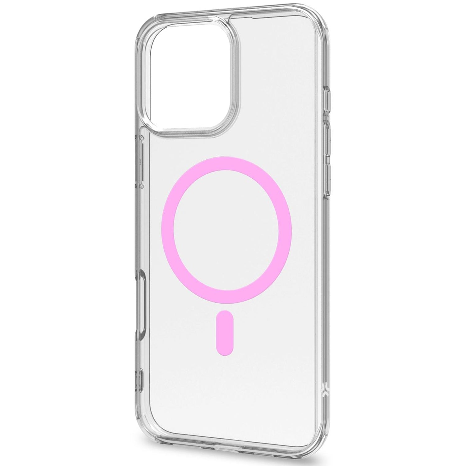 Gelskin mag Magnetic Cover MagSafe iPhone 16 Pro Max Transparent + Pink