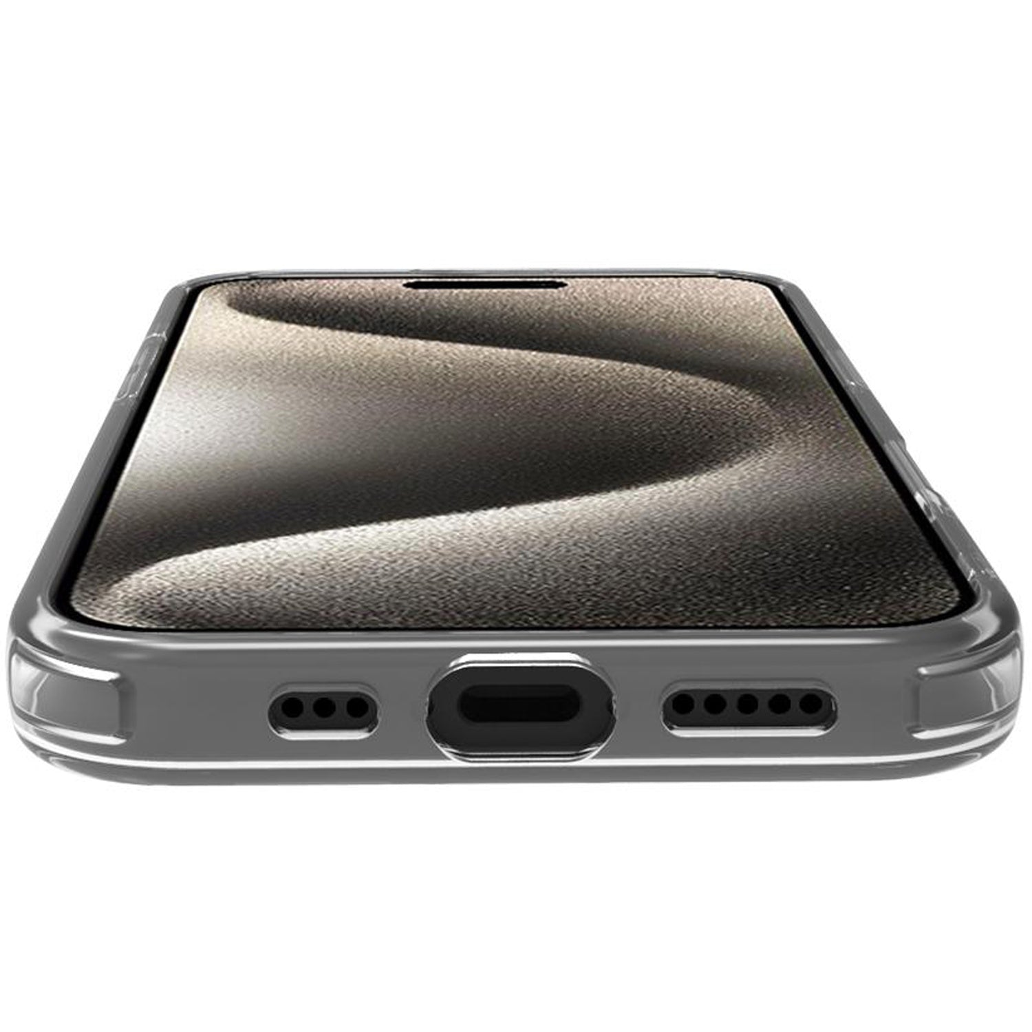 Gelskin mag Magnetic Cover MagSafe iPhone 16 Transparent + Pink