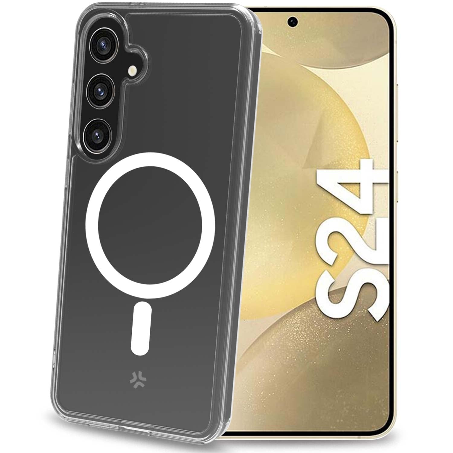 Gelskinmag Magnetic TPU Cover Galaxy S24 5G Transparent