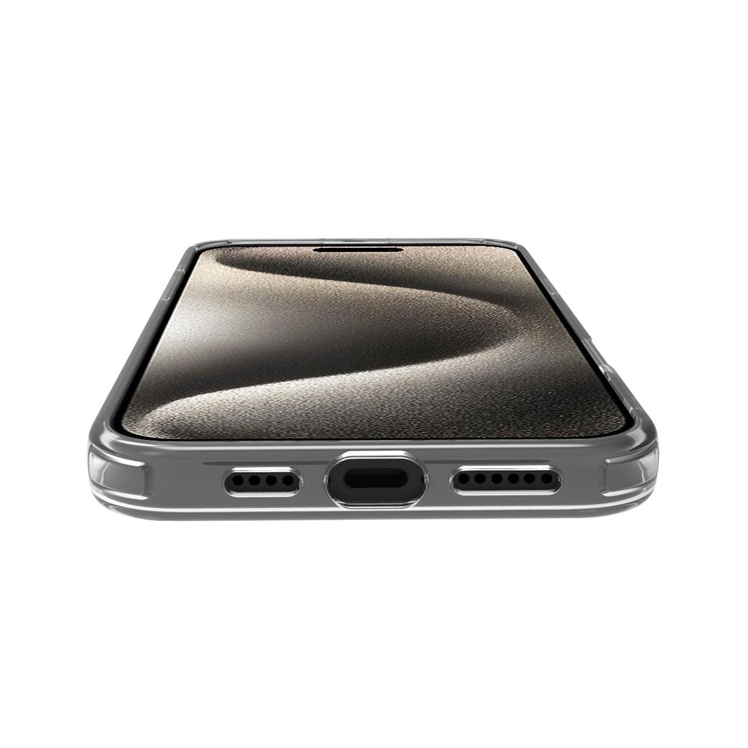 Gelskinmag TPU Cover MagSafe compatible iPhone 16 Plus Transparent