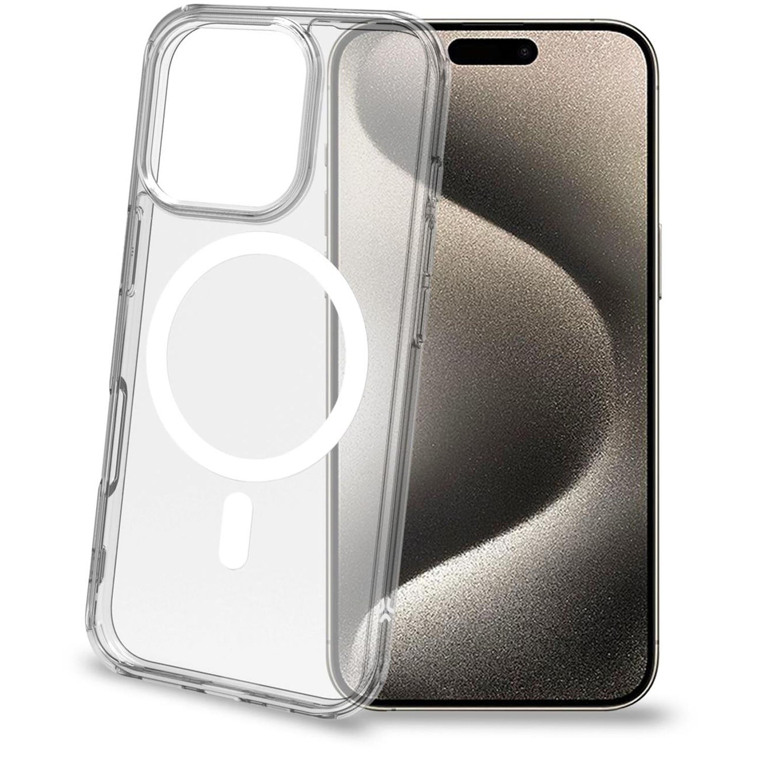 Gelskin mag TPU Cover MagSafe compatible iPhone 16 Pro Transparent