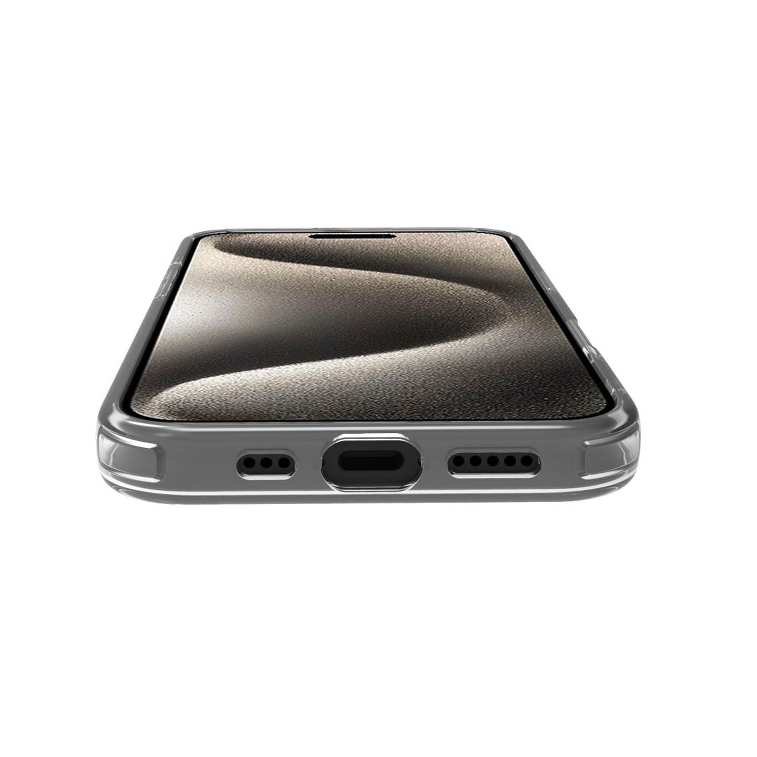 Gelskin mag TPU Cover MagSafe compatible iPhone 16 Pro Transparent