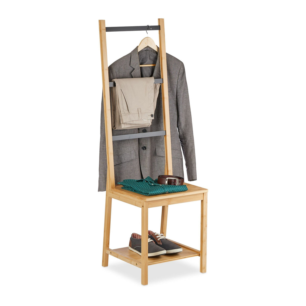 Gentleman's butler's chair made of bamboo
