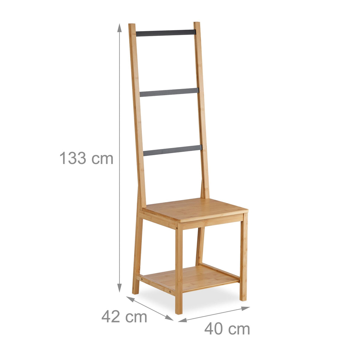 Gentleman's butler's chair made of bamboo