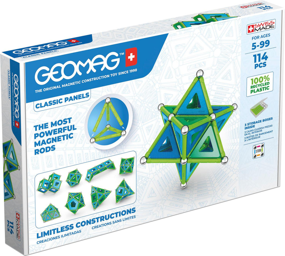 Geomag Classic Panels 114 Pcs