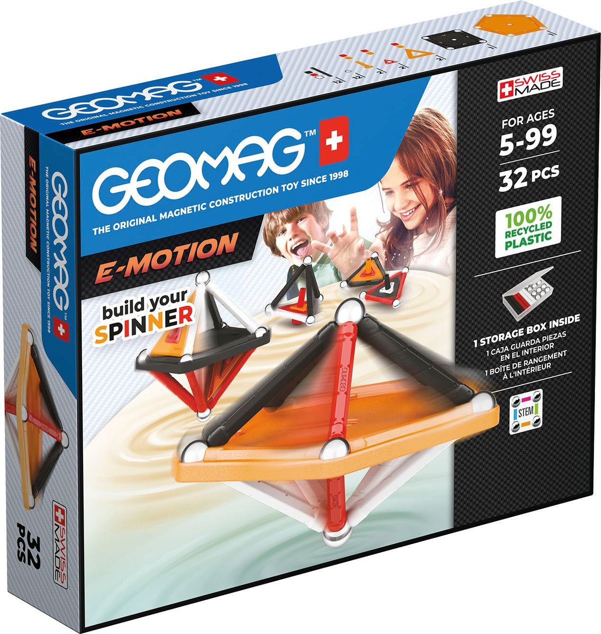 Geomag E-Motion Panels 32 Pcs
