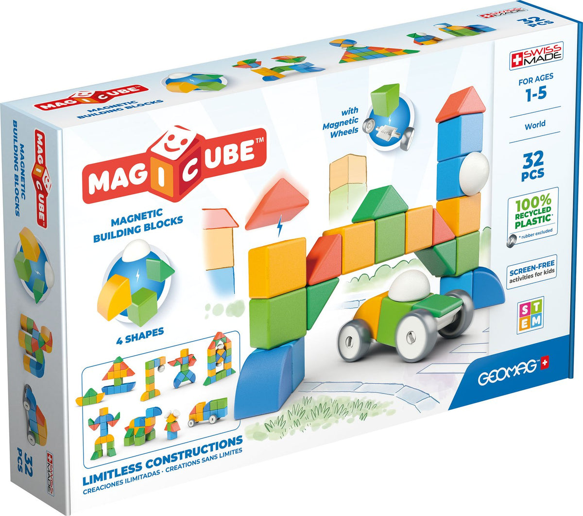 Geomag Magicube 4 Shapes 32 Pcs