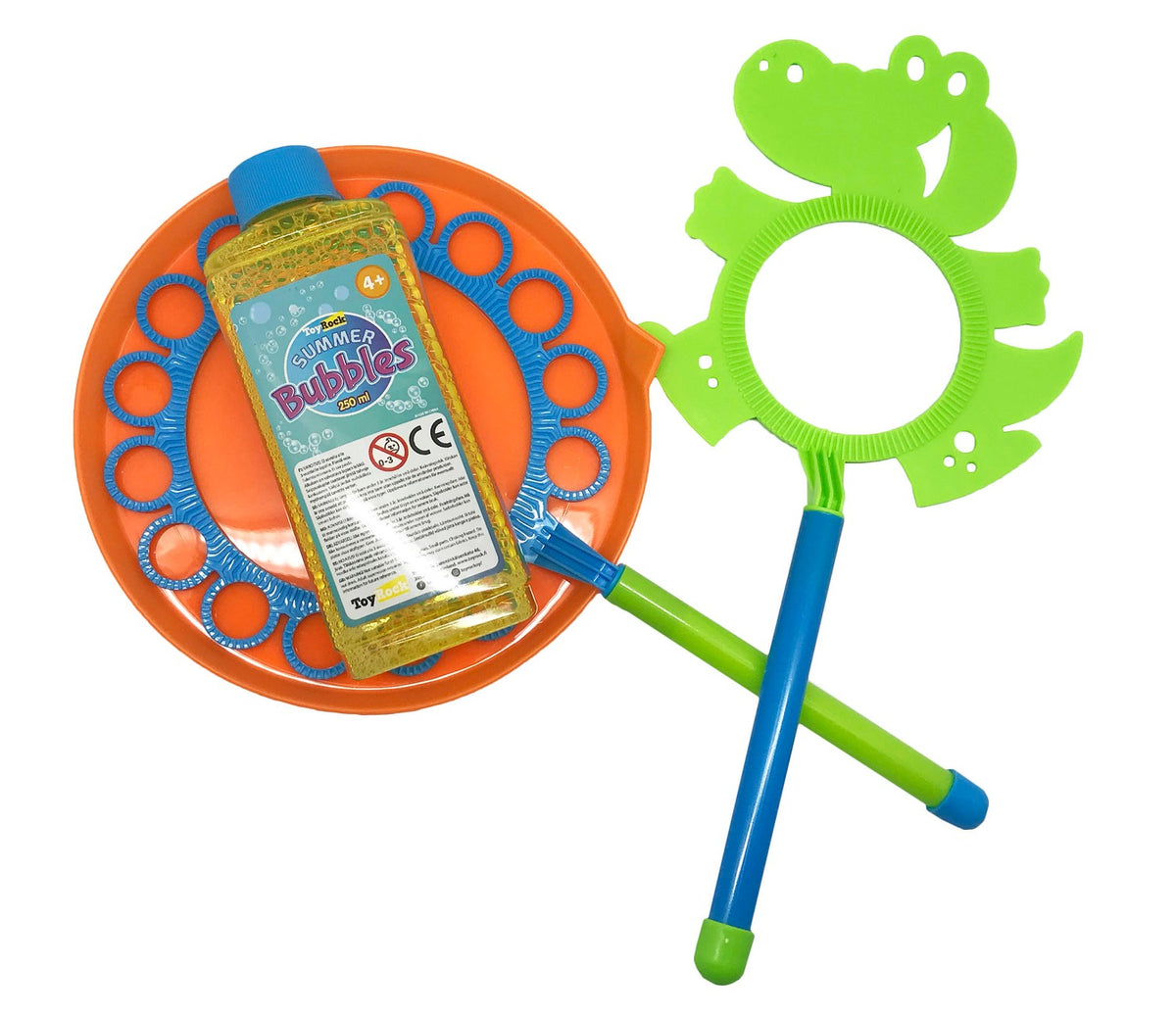 Giant Bubble Wand Set with Liquid and Bowl