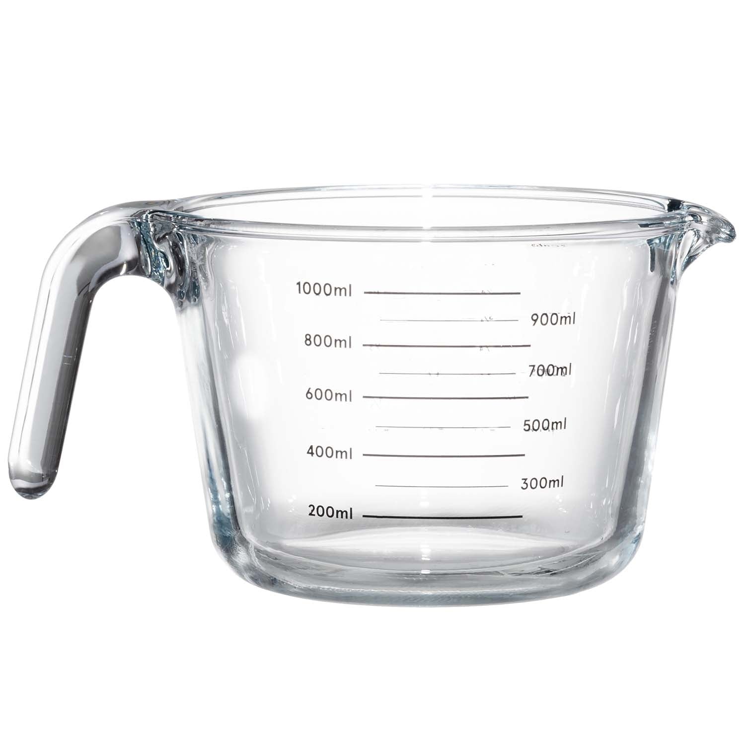 Glass Measuring Jug, 1L Capacity