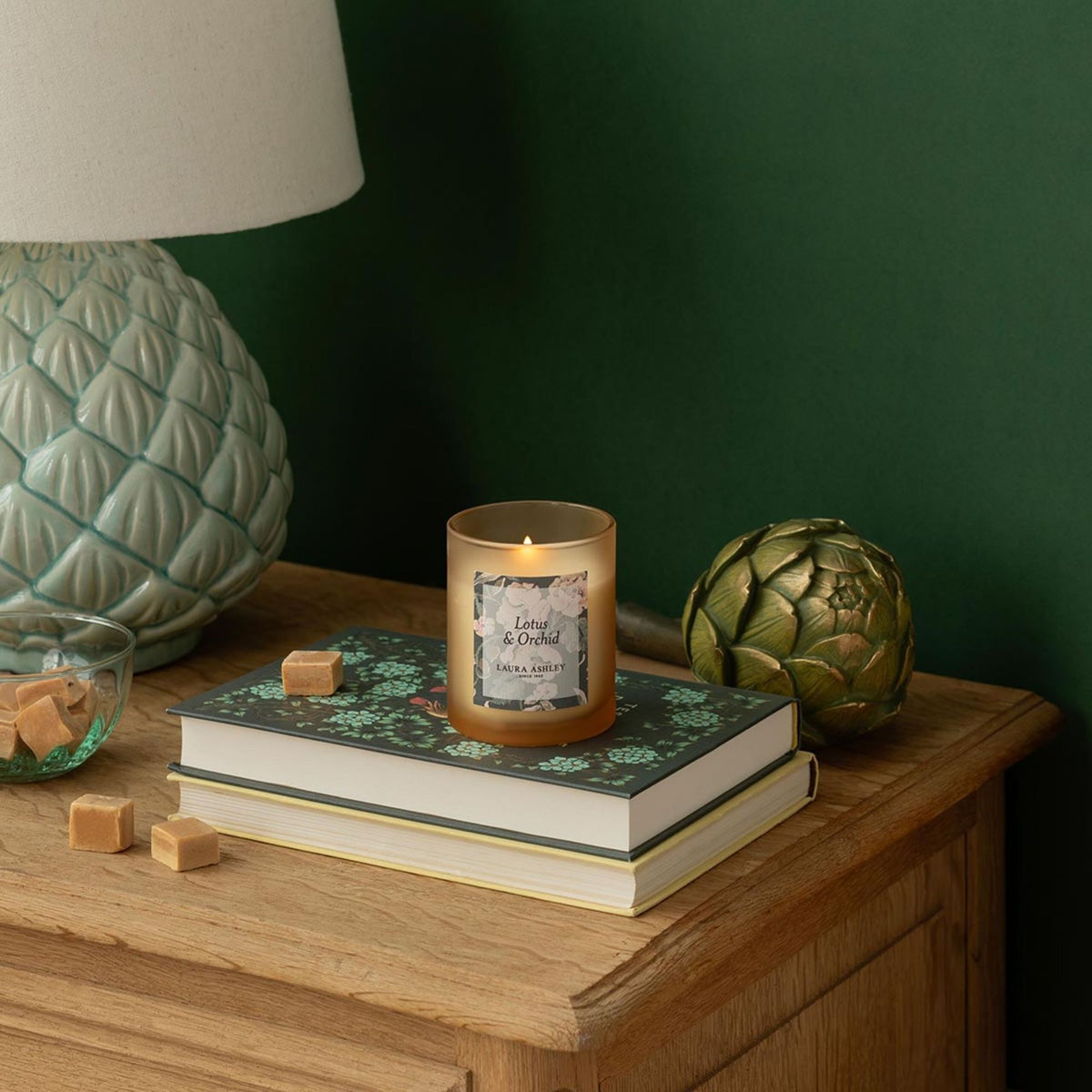 Glass Scented Candles, Natural Wax, 40-Hour Burn