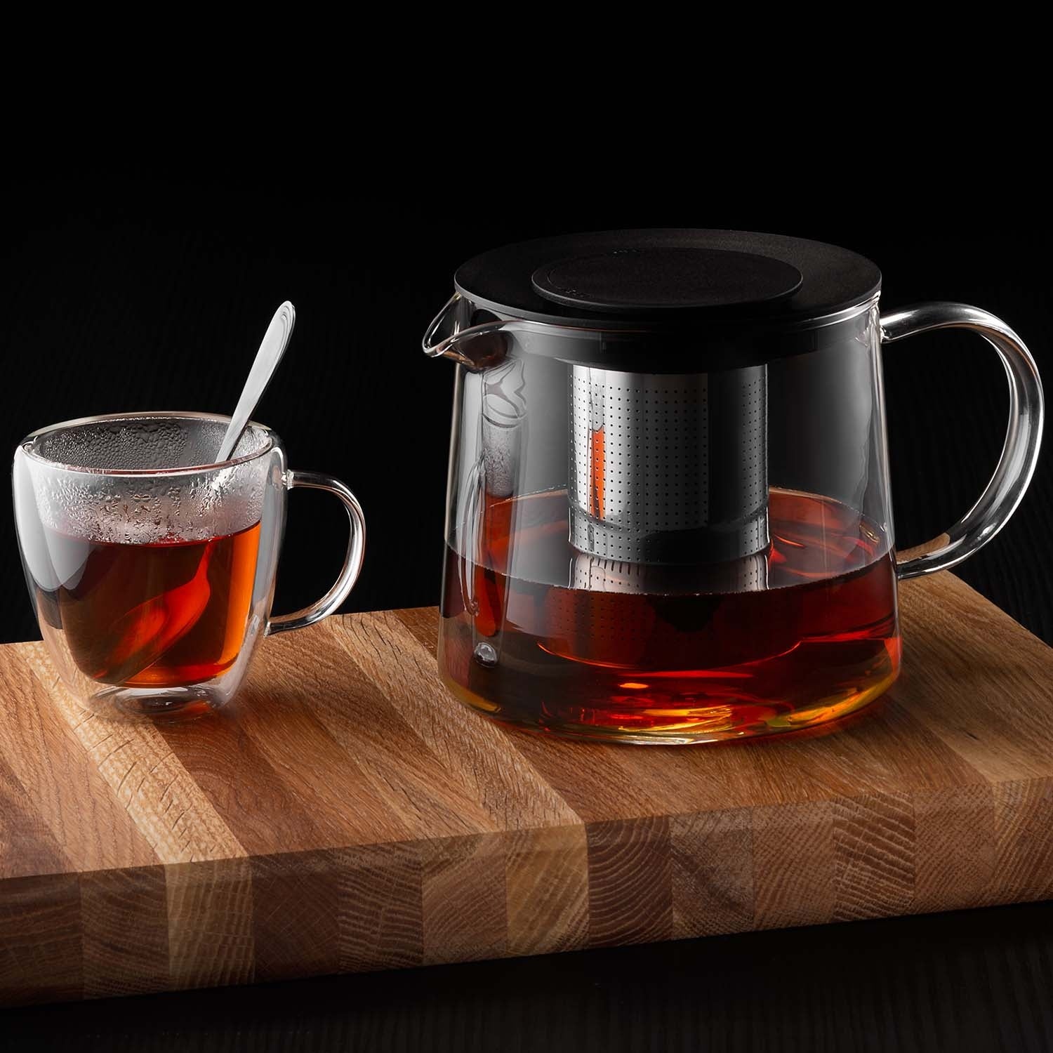 Glass Teapot, 1 Liter Capacity
