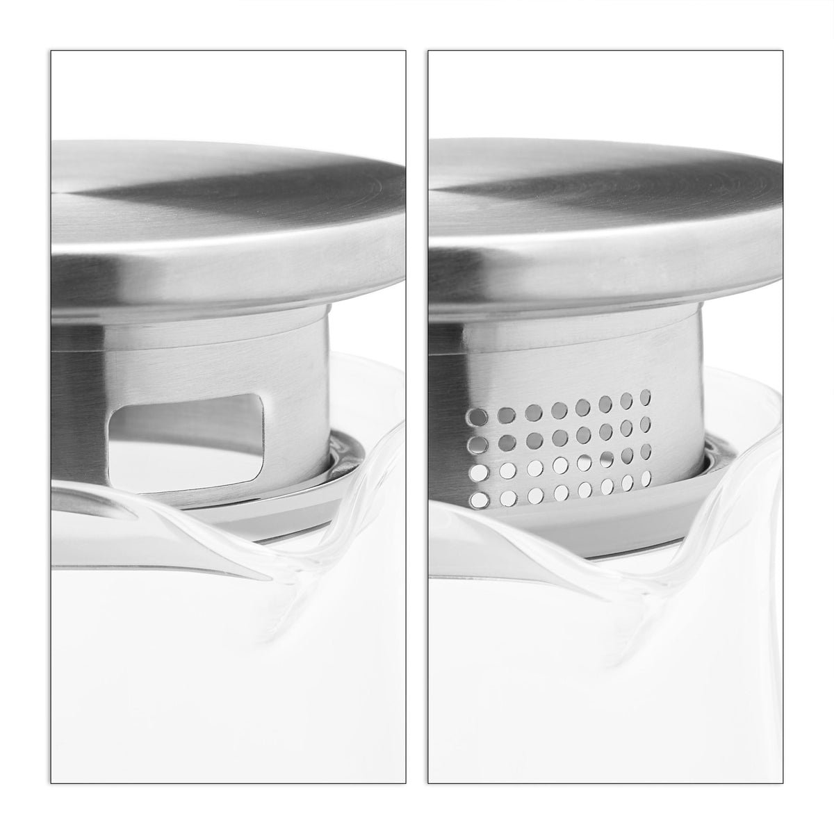 Glass carafe with lid 1.8 litres