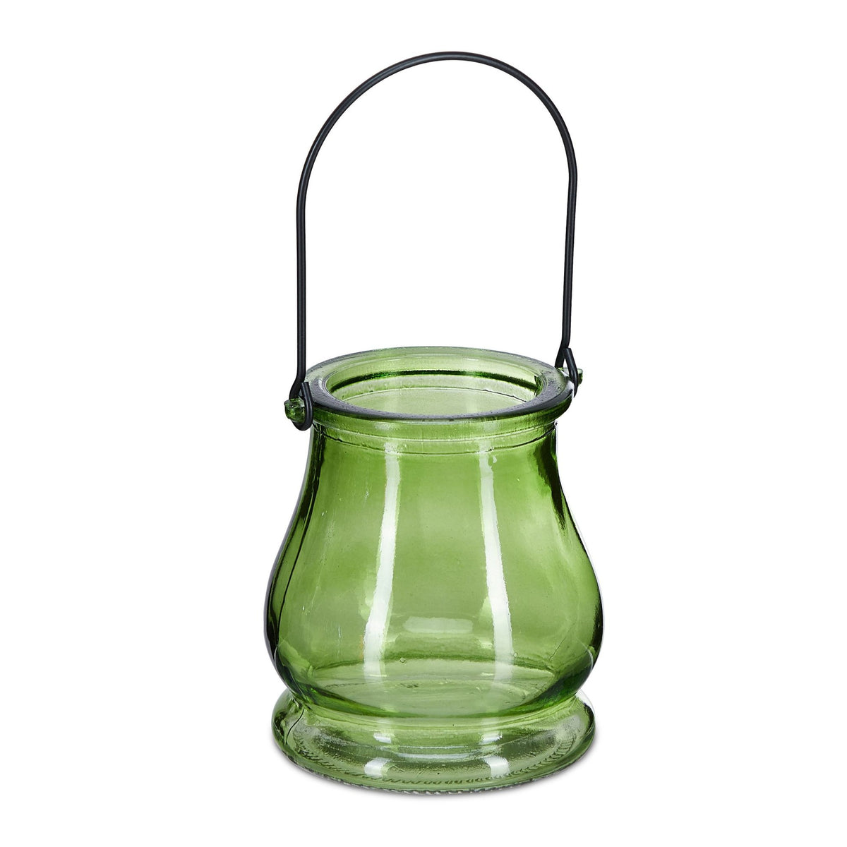 Glass lantern colorful set of 12