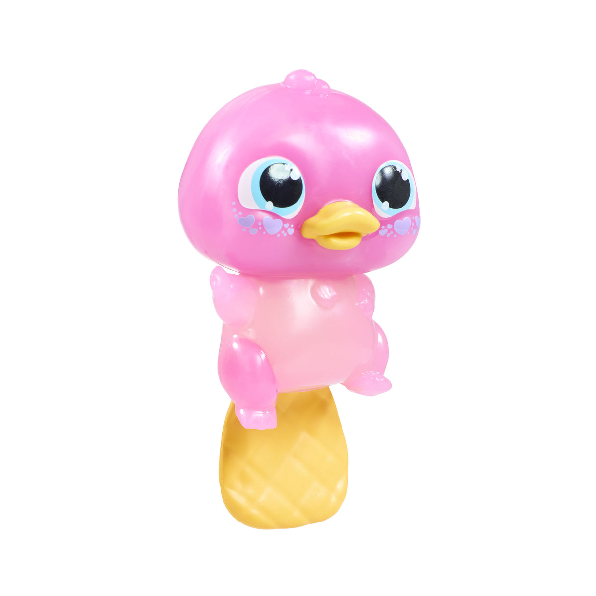 Glow-in-the-Dark Pink Platypus Toy with Beads, Ages 4+