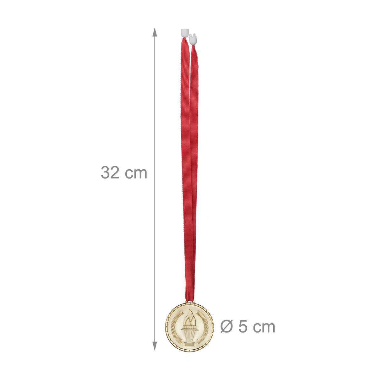 Gold medal for children - set of 12