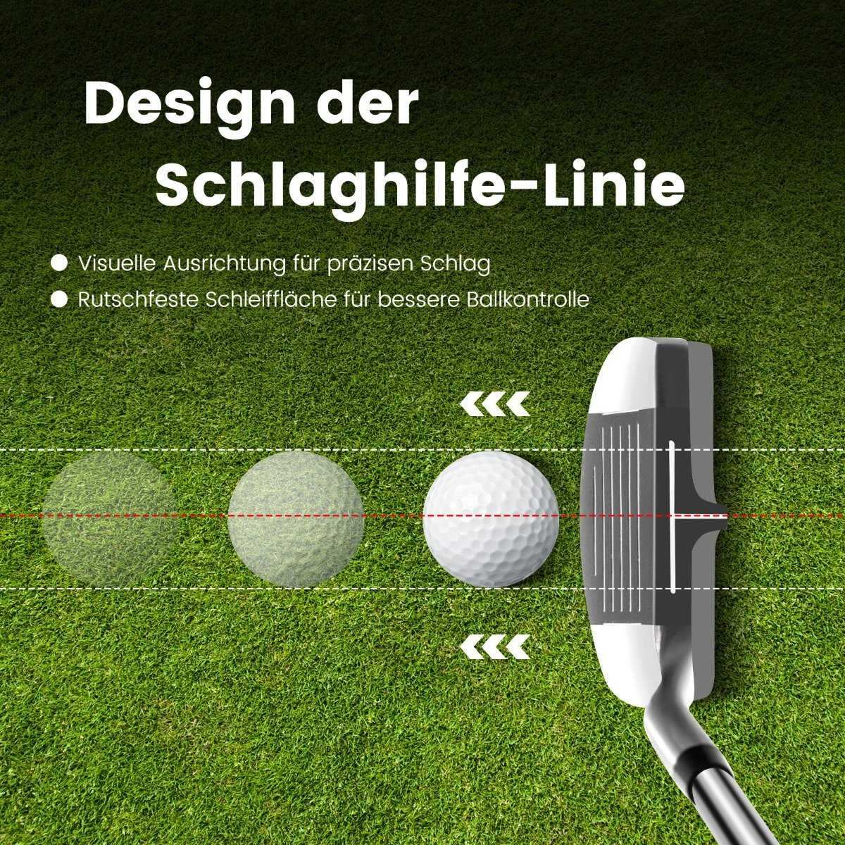 Golf Chipper 89 cm – Stainless Steel Head, Non-Slip Grip