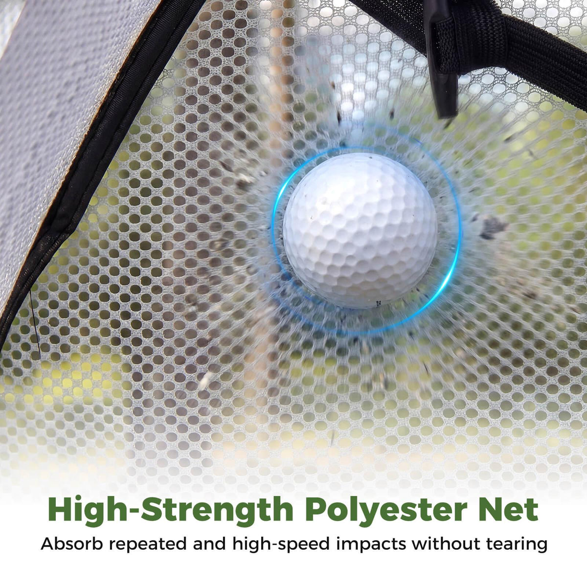 Golf Practice Net 314 x 179 x 199 cm with Tri-Turf Mat