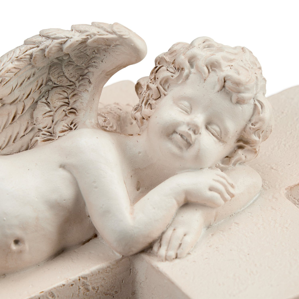 Graben angel on cross