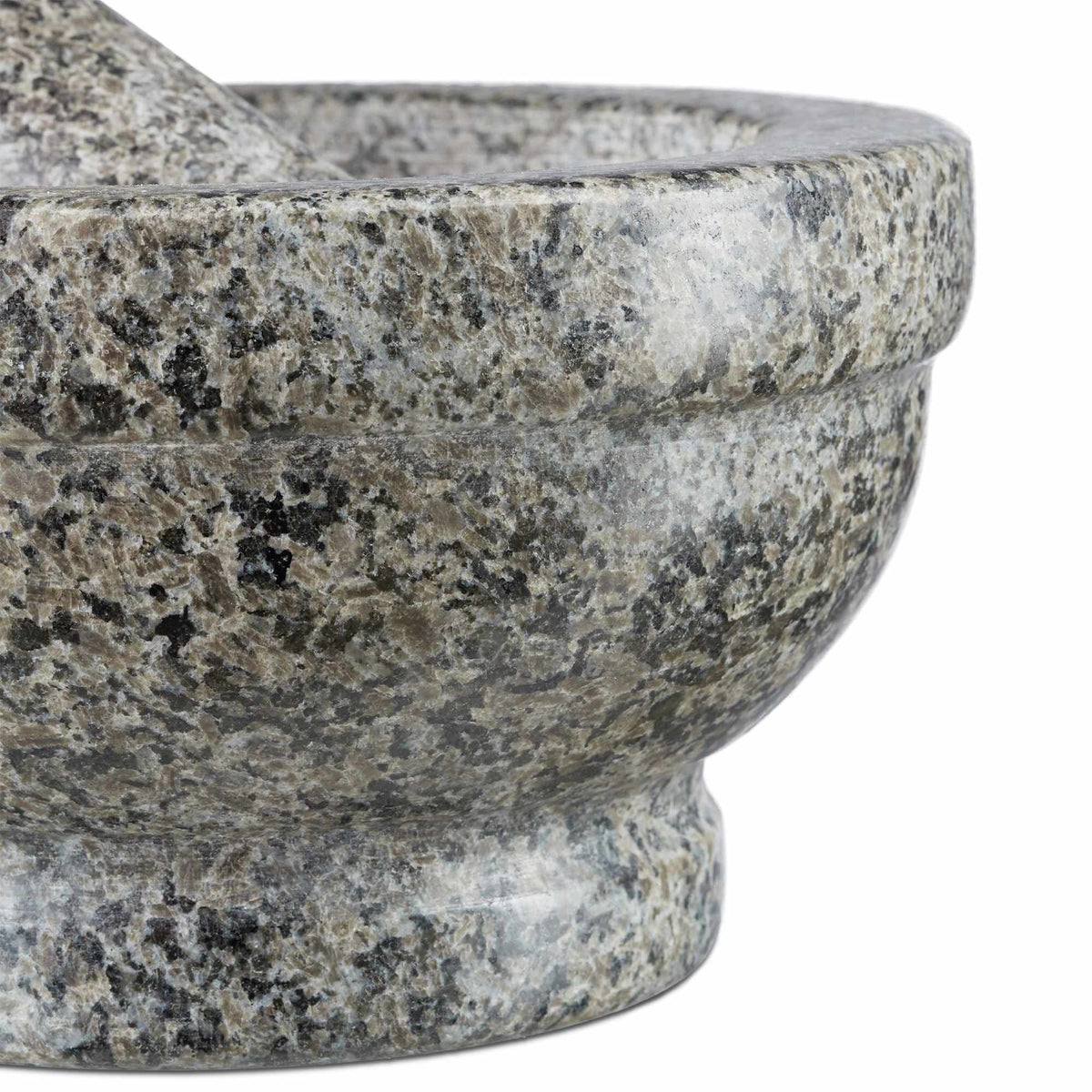 Granite mortar and pestle 17 cm
