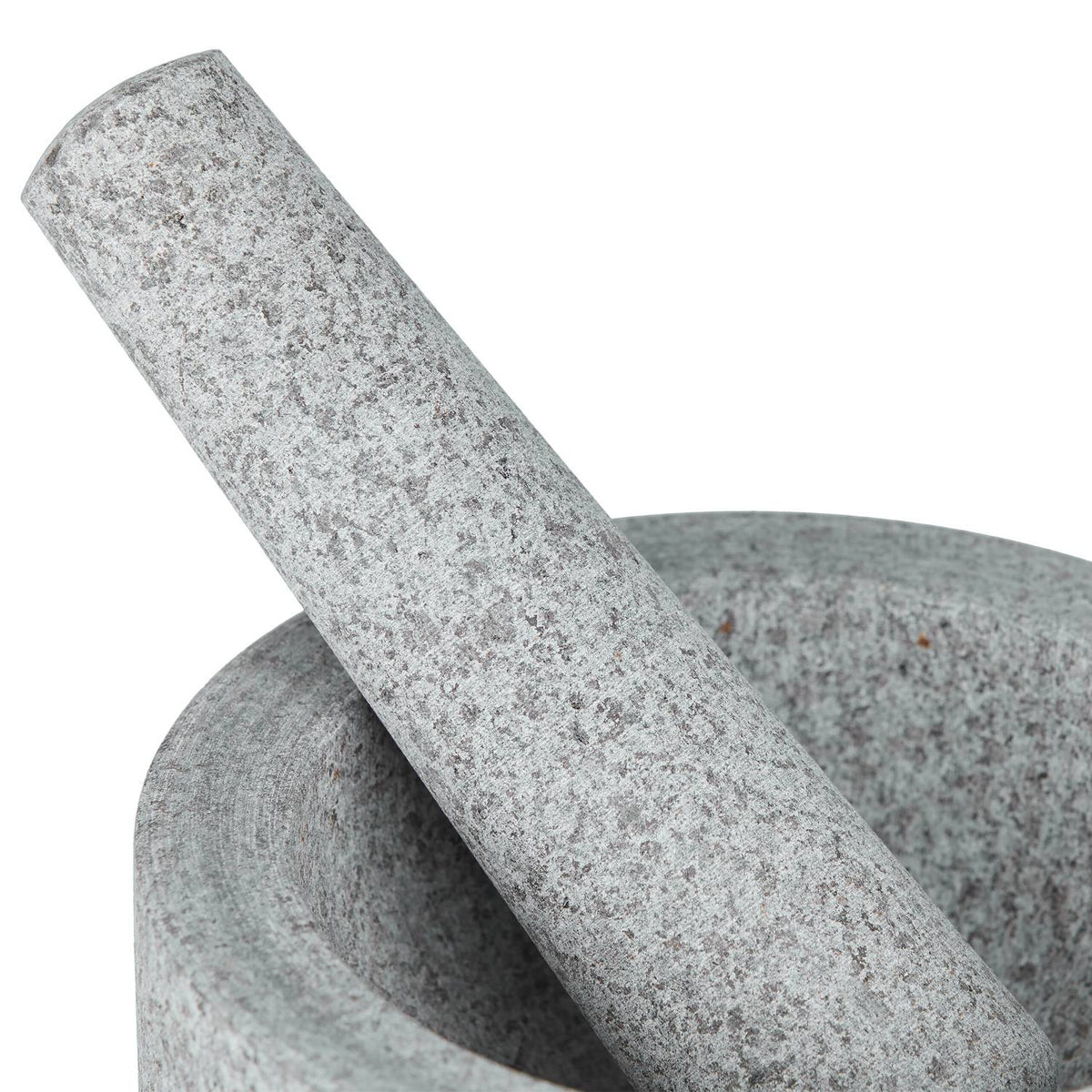 Granite mortar with impact