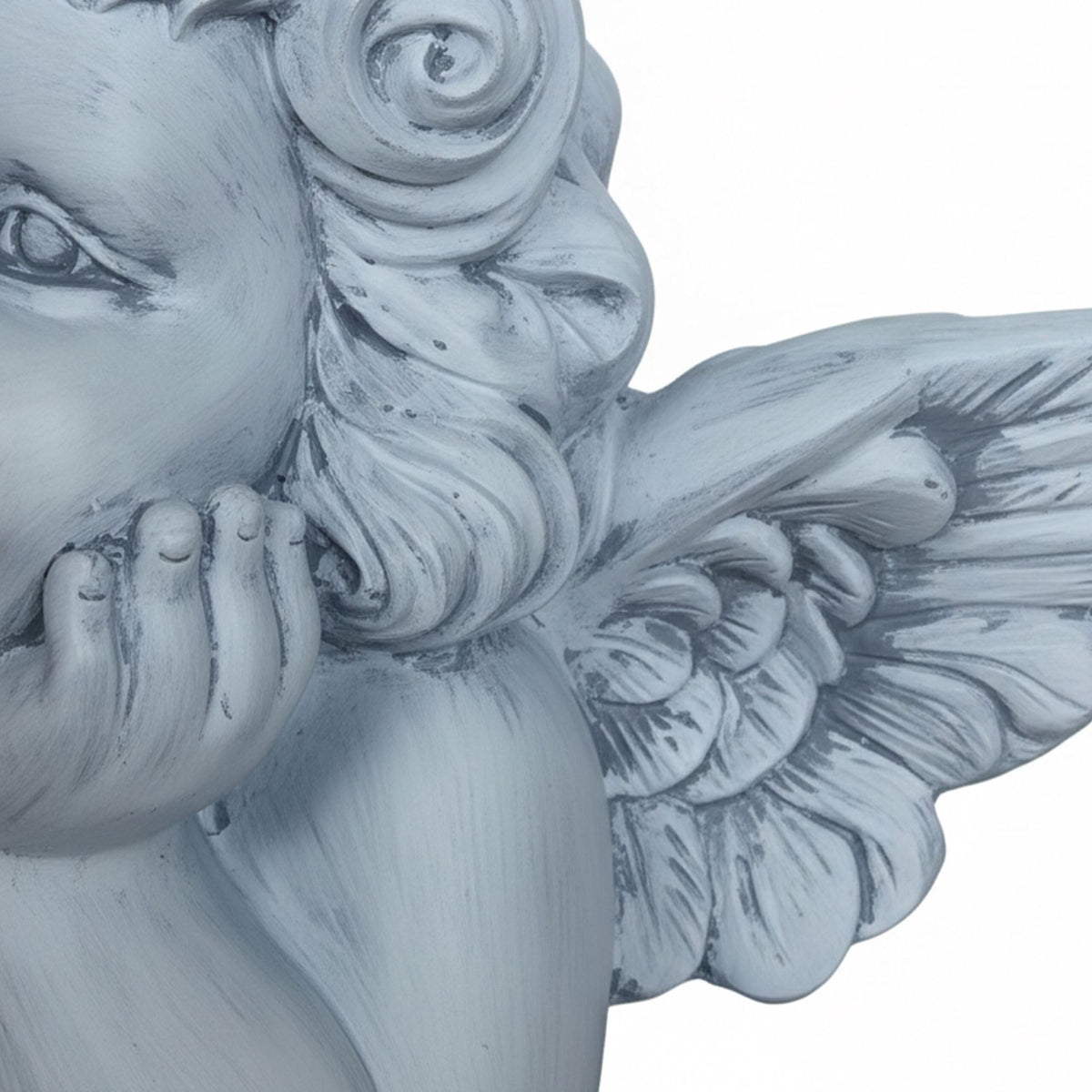 Grave Angel Statue, 31 cm, Polyresin, Weather-Resistant