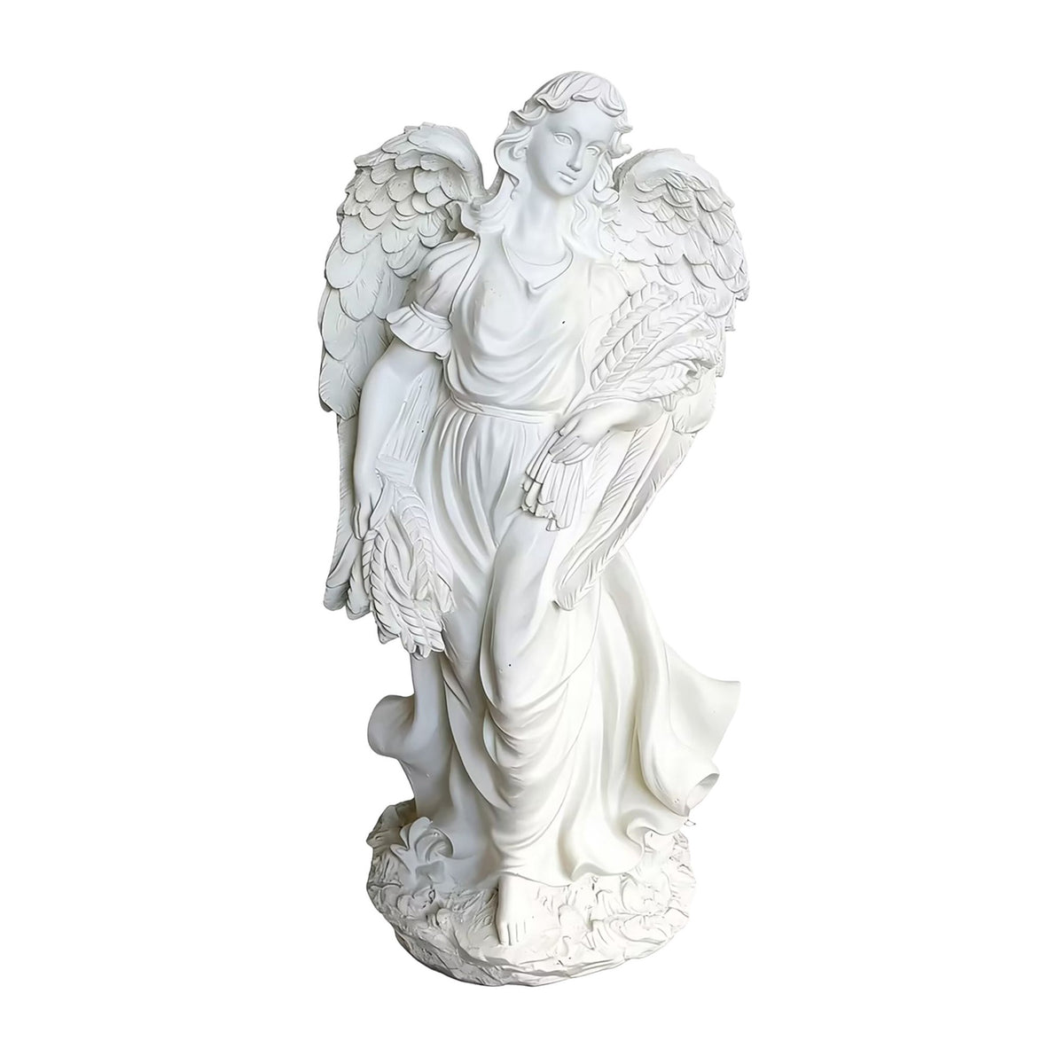 Grave Angel Statue for Cemetery or Garden, Weather-Resistant