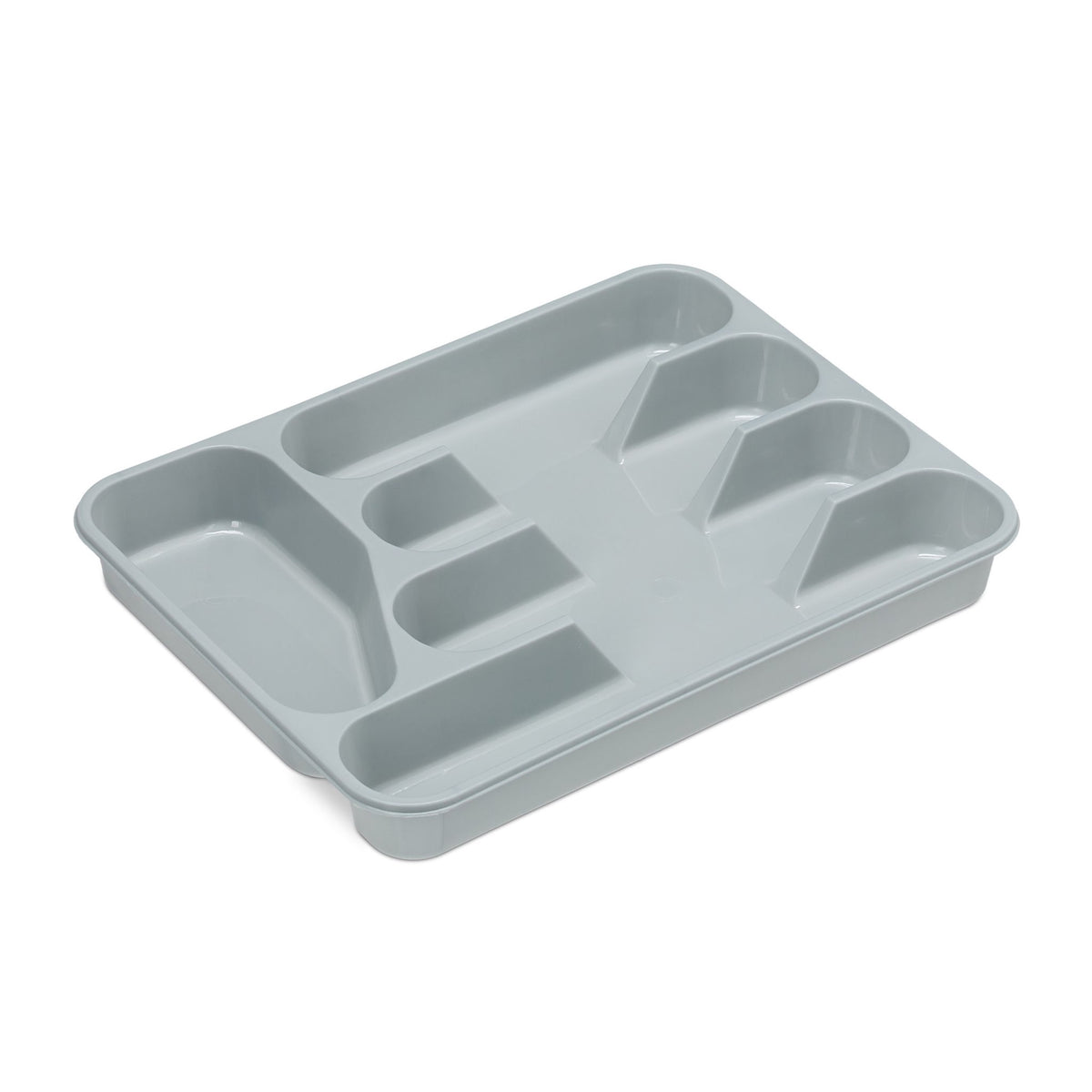 Gray cutlery box set of 2
