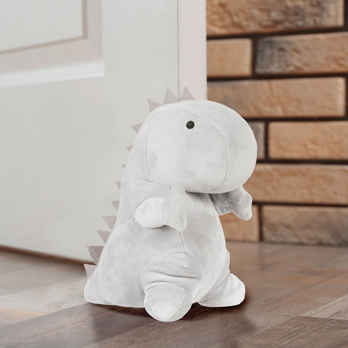 Gray door stop Dino