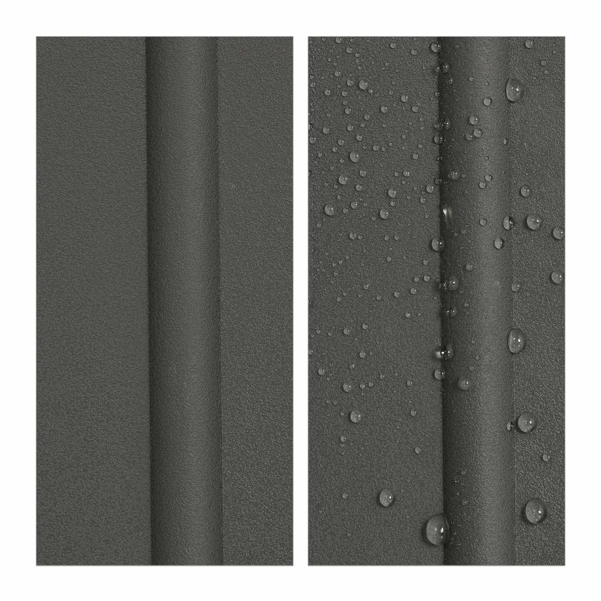 Gray drip tray for shoes - set of 3