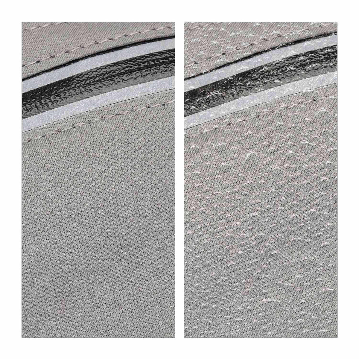 Gray running bag