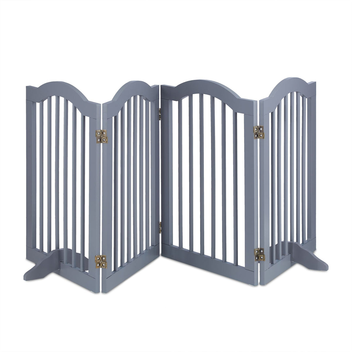 Gray security gate 70 cm